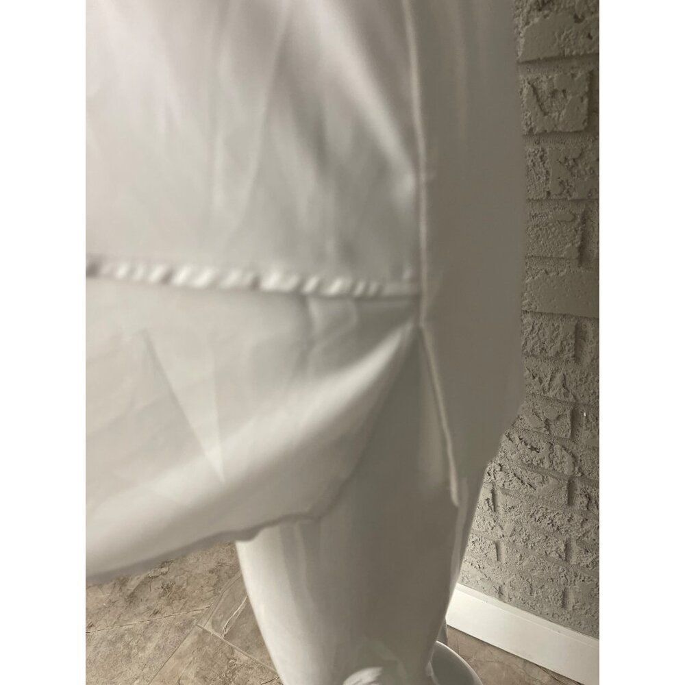 Michael Kors Women White Sleeveless Mixed Media Layered Top Size M - Picture 5 of 8